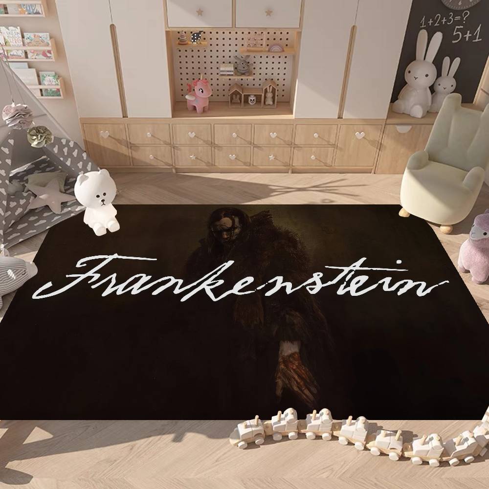 Movie F-frankenstein Floor Mat Non-Slip Laundry Room Mat Laundry Decor Balcony Child Living Room Household Carpets