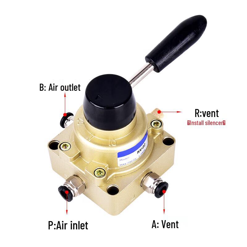 Qihuan Pneumatic Hand Rotary Valve
