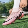 Men Soccer Shoes Outdoor Professional Training Football Boots Unisex Turf Futsal Match Soccer Cleats Grass Non-slip Breathable