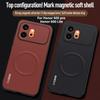 Деловой узор Sle Кожаный магнитный чехол для Honor 600 Lite 600 Pro 500 400 300 для Magsafe Беспроводная зарядка Чехол