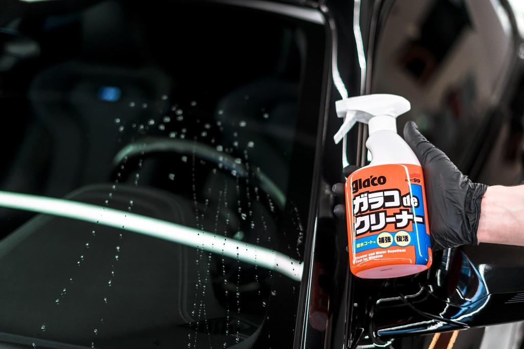 Soft 99 glaco водоотталкивающее средство glaco de cleaner 400 мл для мытья автомобильных и жилых окон и стекол водоотталкивающее средство 04111 (СОФТ99)