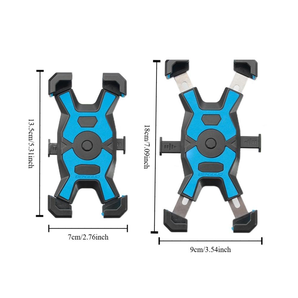 Нескользящий кронштейн для сотового телефона на велосипеде, ударопрочный, вращающийся на 360 градусов, держатель для телефона на велосипеде, мотоцикл
