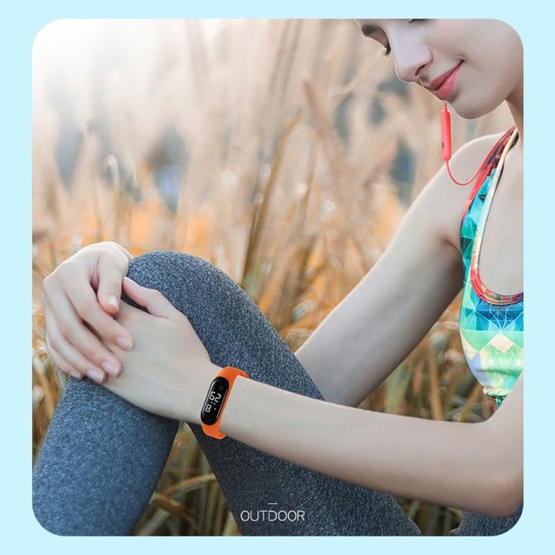 Electronic Watch Silicone Led Electronic Fashion Casual Trend Touch Men Women Electronic Bracelet
