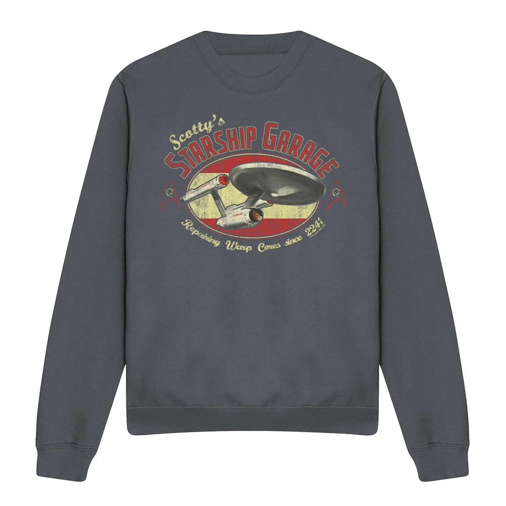 Star Trek Unisex Adult Scotty´s Garage Sweatshirt