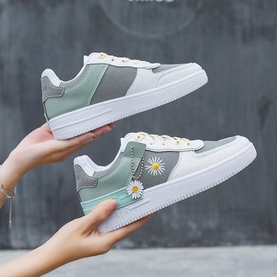 2024новые весенние корейские спортивные туфли на плоской подошве со шнуровкой дышащие белые туфли на платформе женские туфли повседневные кроссовки zapatos de mujer