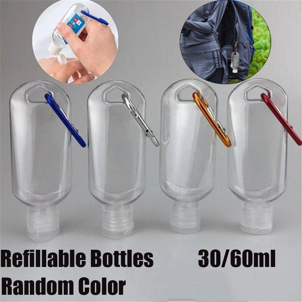 With Hook Plastic With Key Ring Spray bottle Hand soap Bottle Cosmetic Container Refillable Bottle