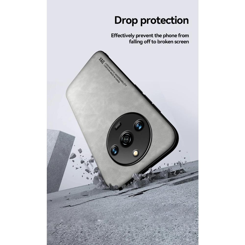Ударопрочный чехол для Realme 11 Pro Plus Realme 11 11x 5G 10 C55 C53 Защитный чехол Магнитный держатель Телефон Текстурированный Бизнес Полная защита