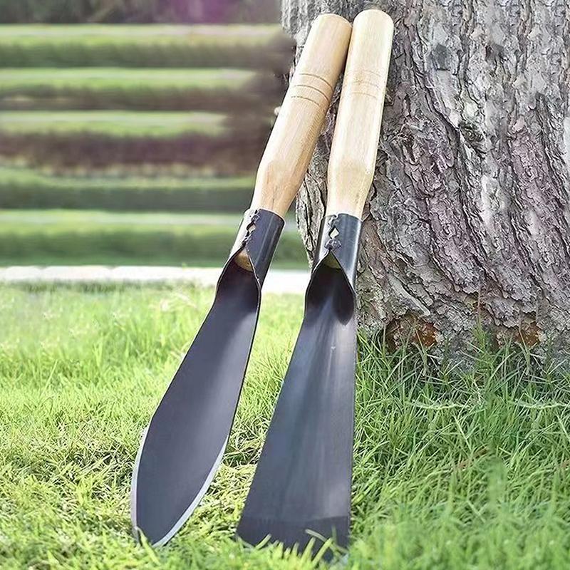 Многофункциональный садовый инструмент Лопата для выкапывания диких овощей Лопата для удаления морских растений Лопата для уплотнения почвы Железная мотыга Лопата для прополки