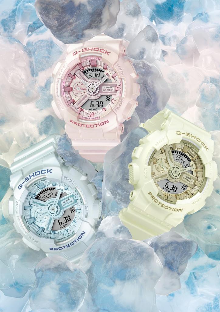 Watch Uses Biomass Plastic Pink [Casio] G-Shock [] GMA-S110ST-4AJF Women's