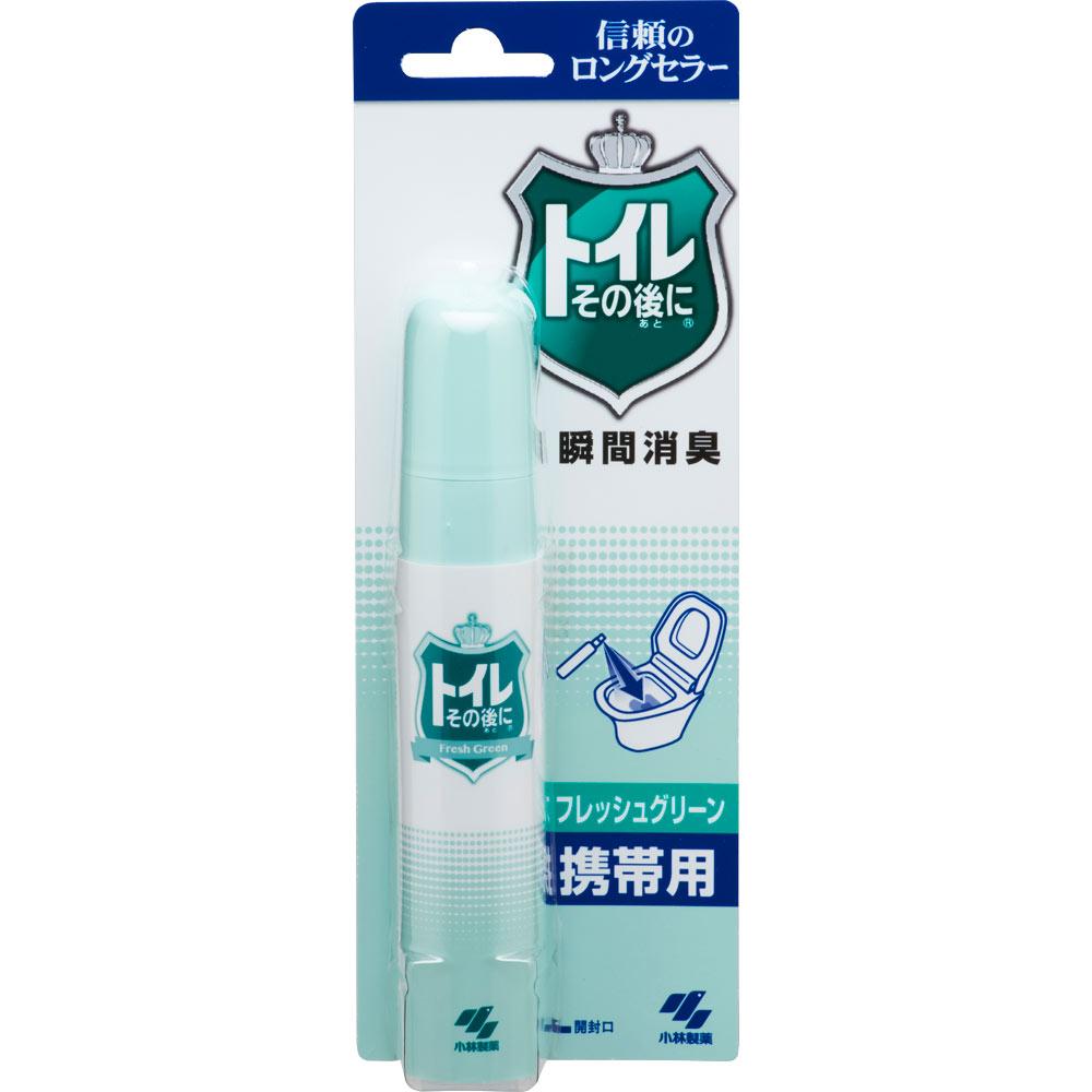 KOBAYASHI Pharmaceutical After Toilet Portable Fresh Green 23ml Toilet-related Etiquette Products Just Spray It In the Toilet and the Unpleasant Odor