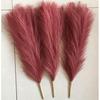 6 Pcs Faux Pampas Grass Small Fluffy Artificial Flowers Fake Flower for Home, Office,Bedroom, Table, Festive Decoration and Craft Items Corner