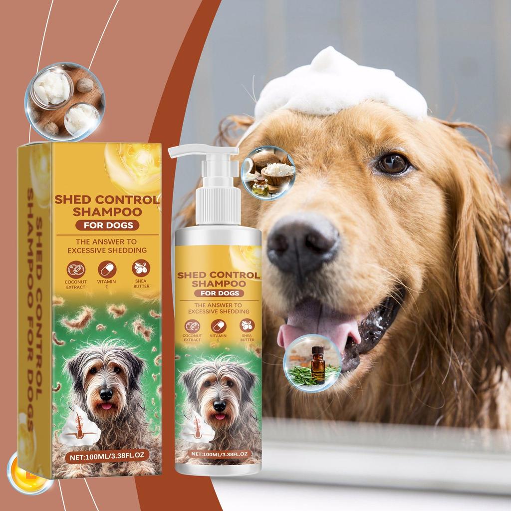 Deodorant Shampoo For Dogs Suitable For All Dogs, Cleans Hair And Deodorizes Tear Free Pet Friendly Shampoo, 100ML