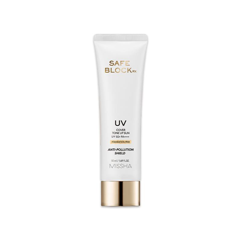 MISSHA Safe Block RX Cover Tone Up Sun SPF50+ PA++++ 50мл  (3 варианта)