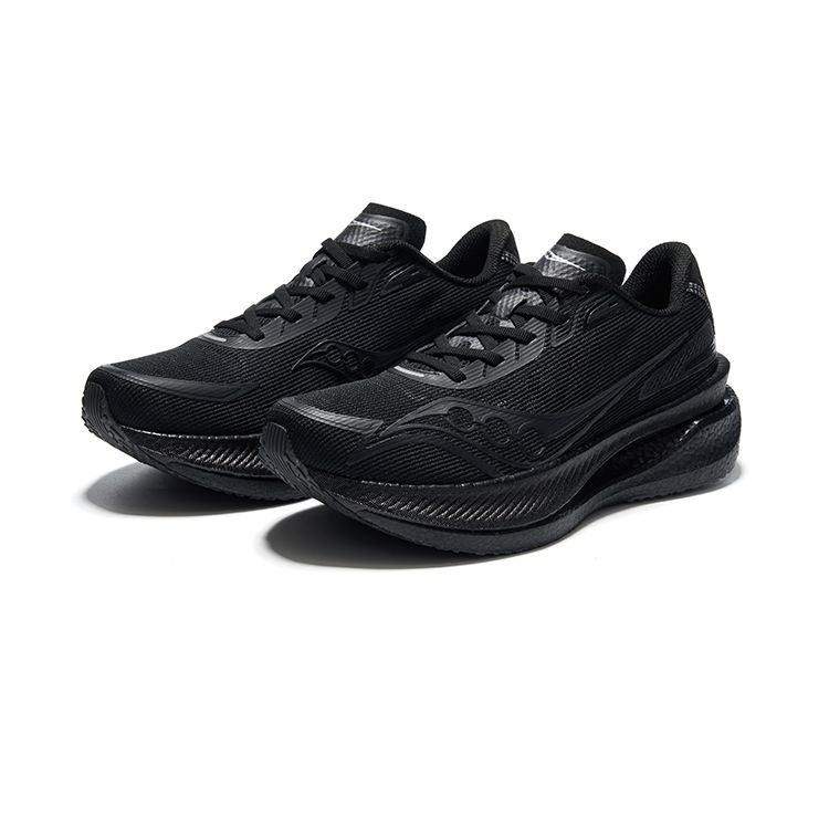 SAUCONY Idling Cruise Comfortable Versatile Non-Slip Wear-Resistant Low-Top Training Running Shoes Unisex Sneaker Black S28191-10