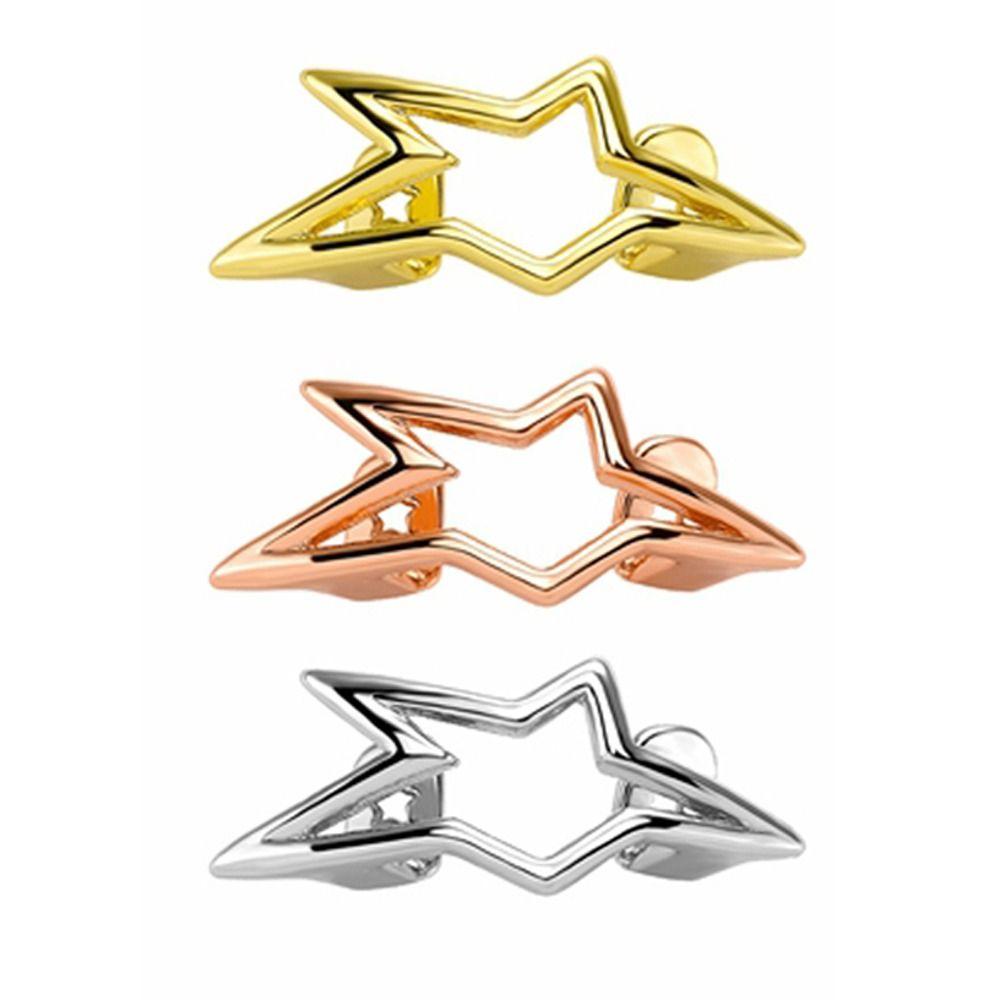 Медные Дентал Грилзы Хип-хоп Панк Зубные Украшения Мода Пентаграмма Зубные Накладки Мужские Женские