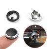 Car Interior Icon-Free Radio Knob for BMW 5/6/7 Series F02 F06 F07 F18 X5 F15 X6 F16 Auto Audio Control Button OE 63139328426-1