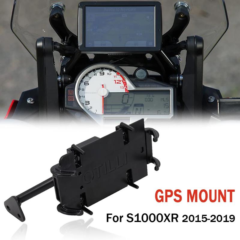 НОВЫЙ 2015 2016 2017 2018 2019 Мотоцикл Для BMW S1000XR S 1000 XR Черный Рамка для GPS-навигации Крепление-держатель для мобильного телефона s1000xr