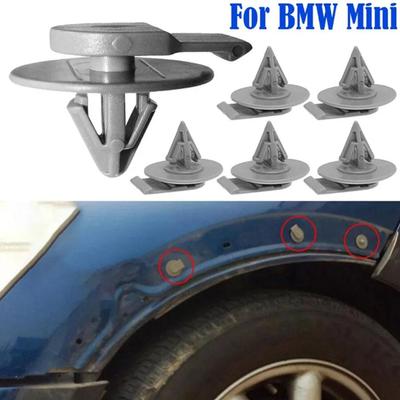 10/30/50 шт. клипсы для молдинга колесной арки для BMW Mini Cooper R50 R53 R56 R58 Clubman R55 Cabrio R52 R57 Roadster R59 U6T9