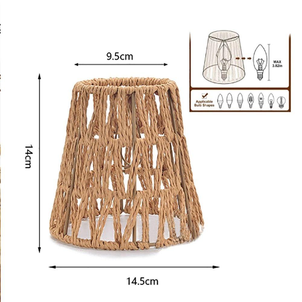 Vintage Style Vintage Lampshade Hanging Cane Inspired Light Fixture Interior Lighting Ornament