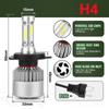 2Pcs/Lot LED H1 H3 H7 H4 H13 H11 9004 880 9007 Auto S2 Car Headlight Bulbs 72W 8000LM 6500K for 9V To 36V 200M Lighting Range