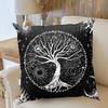 Tree of Life Plant Printing Pattern Cushion Cover Modern Home Living Room Sofa Decoration Throw Pillow