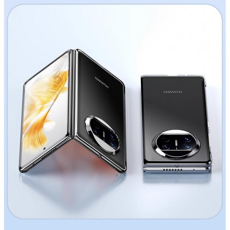Ultra-Thin Transparent PC Hard Case With Built-in Screen Film Mate X5 X3 Shockproof Magnetic Crystal Cover Set
