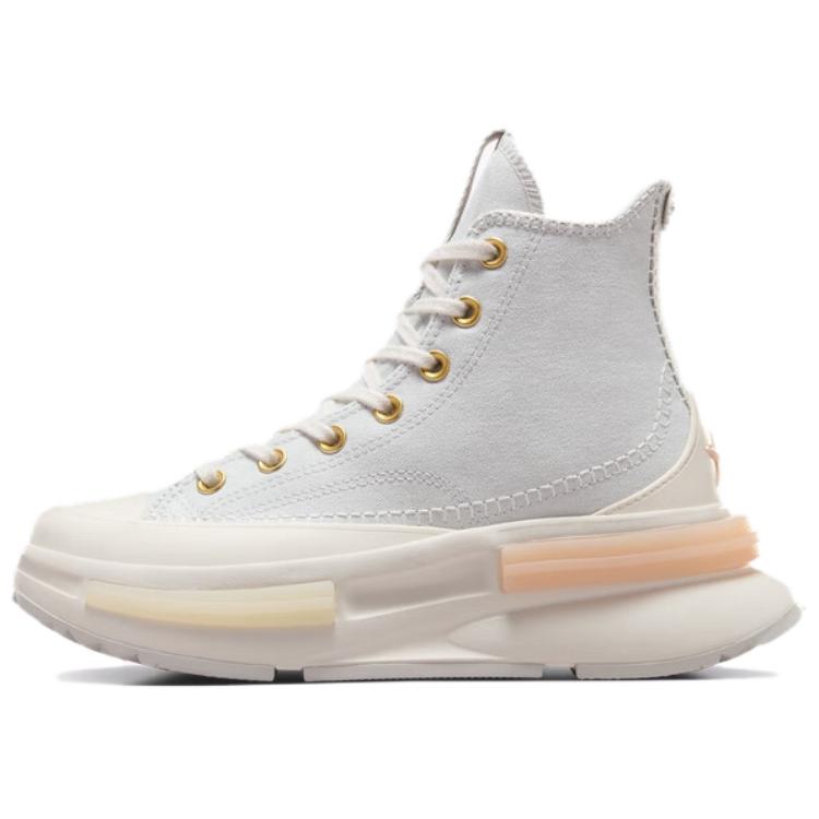 Converse Run Star Legacy CX Thick Sole Comfortable High-Top Canvas Shoes Women Sneakers Gray A10075C