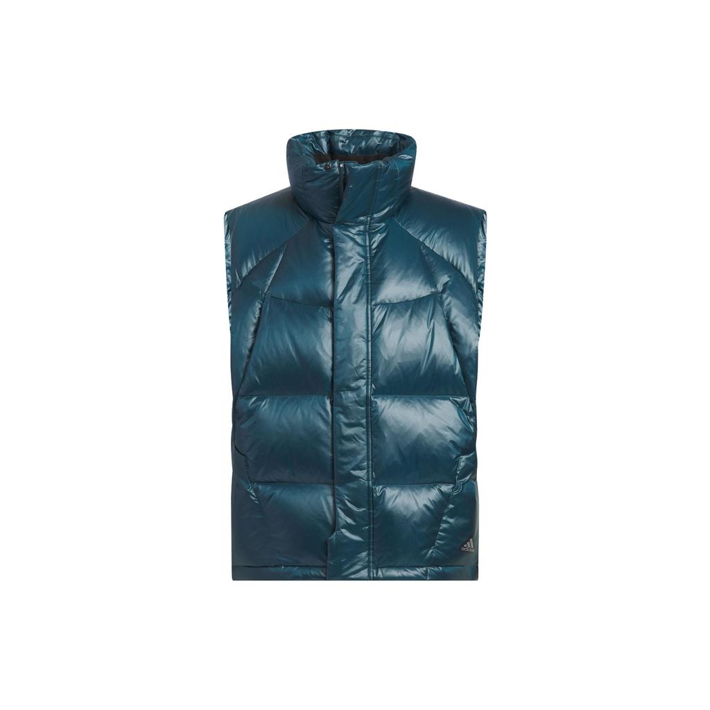 Adidas 600 Fill Outdoor Sports Casual Stand Collar Vest Men Vests Dark-Blue IL8913