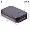 2pcs New Metal Box for Cream Balm Cosmetic Container Refillable Bottles Tea Cans Aluminum Tin Jar