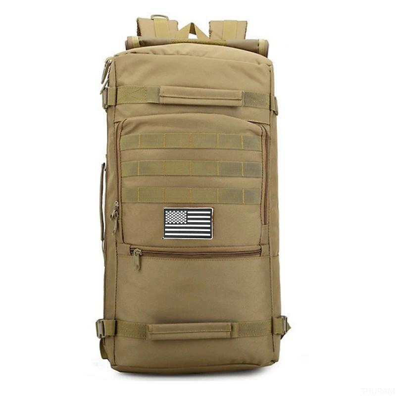 Водонепроницаемый прочный тактический рюкзак из нейлона 1000D для активного отдыха - Треккинг, Рыбалка, Охота, Кемпинг 3 в 1