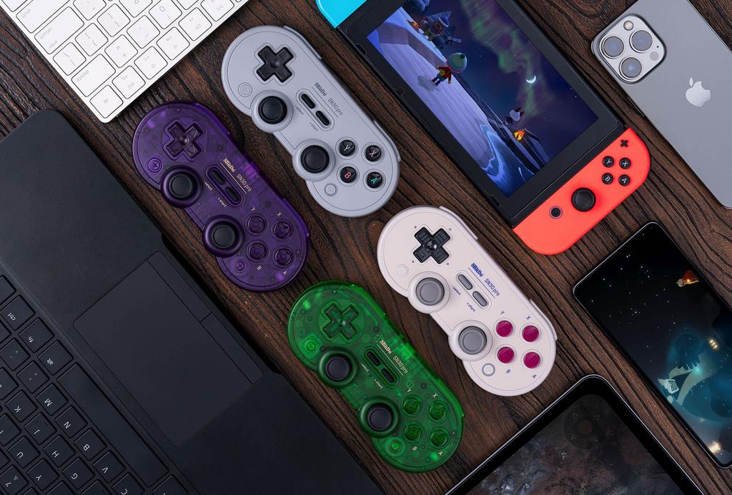 8BitDo SF30 Pro SN30 Pro Wireless Bluetooth Gamepad for Nintendo Switch 2 Controller Joystick for Windows Android MacOS Steam