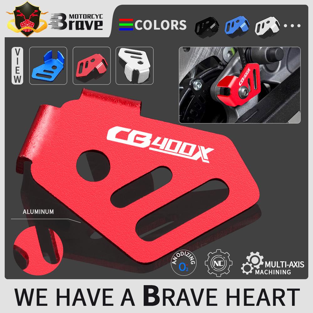 Motorcycle Accessories For HONDA CB400F CB400X CB500F CB500X CBR500R Rear ABS Sensor Cover Protector Decorative Cover CB