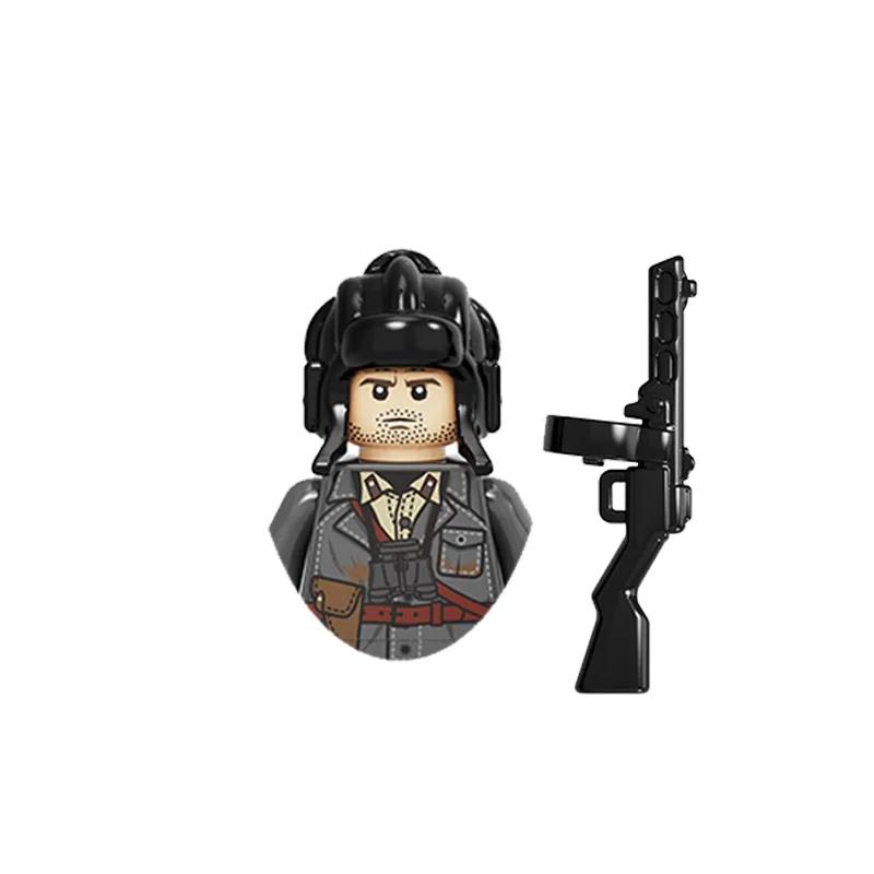 Корпус морской пехоты Армия Военные фигурки Оружие Строительные блоки Детские игрушки