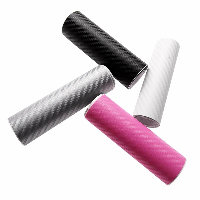 127 см X 10 см Автомобильная наклейка 3D виниловая пленка из углеродного волокна для автомобиля, рулонная пленка, автомобильная наклейка, автомобильный Стайлинг, автомобильные аксессуары