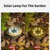 1/4pcs/lot Outdoor Lighting Solar Powered Panel 8 LED Floor Lamps Deck Light  LEDUnderground Light Garden Pathway Spot Lights