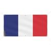 Bannière Drapeau De La France 6 Oeillets 50x100cm En Polyester