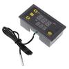 W3230 DC 12V 24V AC110-220V Датчик Линия Цифровой Регулятор Температуры Светодиодный Термостат Регулятор Управления Нагревом/Охлаждением Терморегулятор