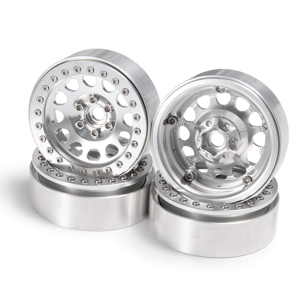 2.2-inch Internal Beadlock Wheels for RC Cars, Fits Wraith and RC Crawler #3 (4-Pack)