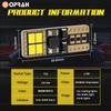 2X T10 W5W 194 Светодиодная лампа салона 3020 8smd Canbus без ошибок Лампы багажника Лампа для чтения Светодиодные габаритные огни 12В 4500К Теплый белый