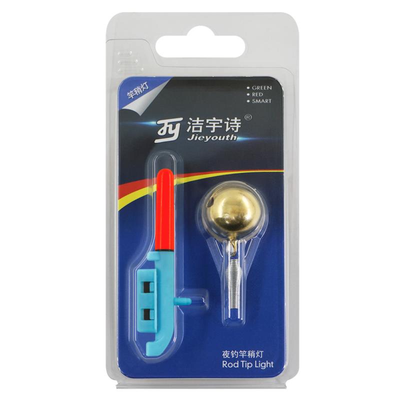 1 Set Luminous Led Cr425 Battery Night Bright Fish Bite Alarm Flash Lamp Big Fishing Light Stick Bell Clip Rod