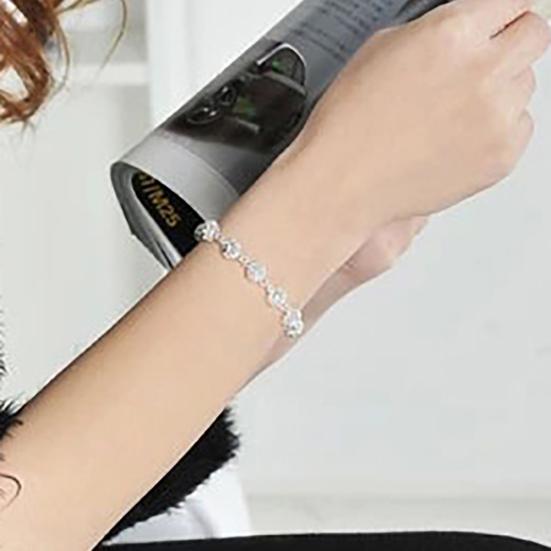 Женский однотонный полый шар, кулон, браслет на запястье, ювелирный подарок для вечеринки