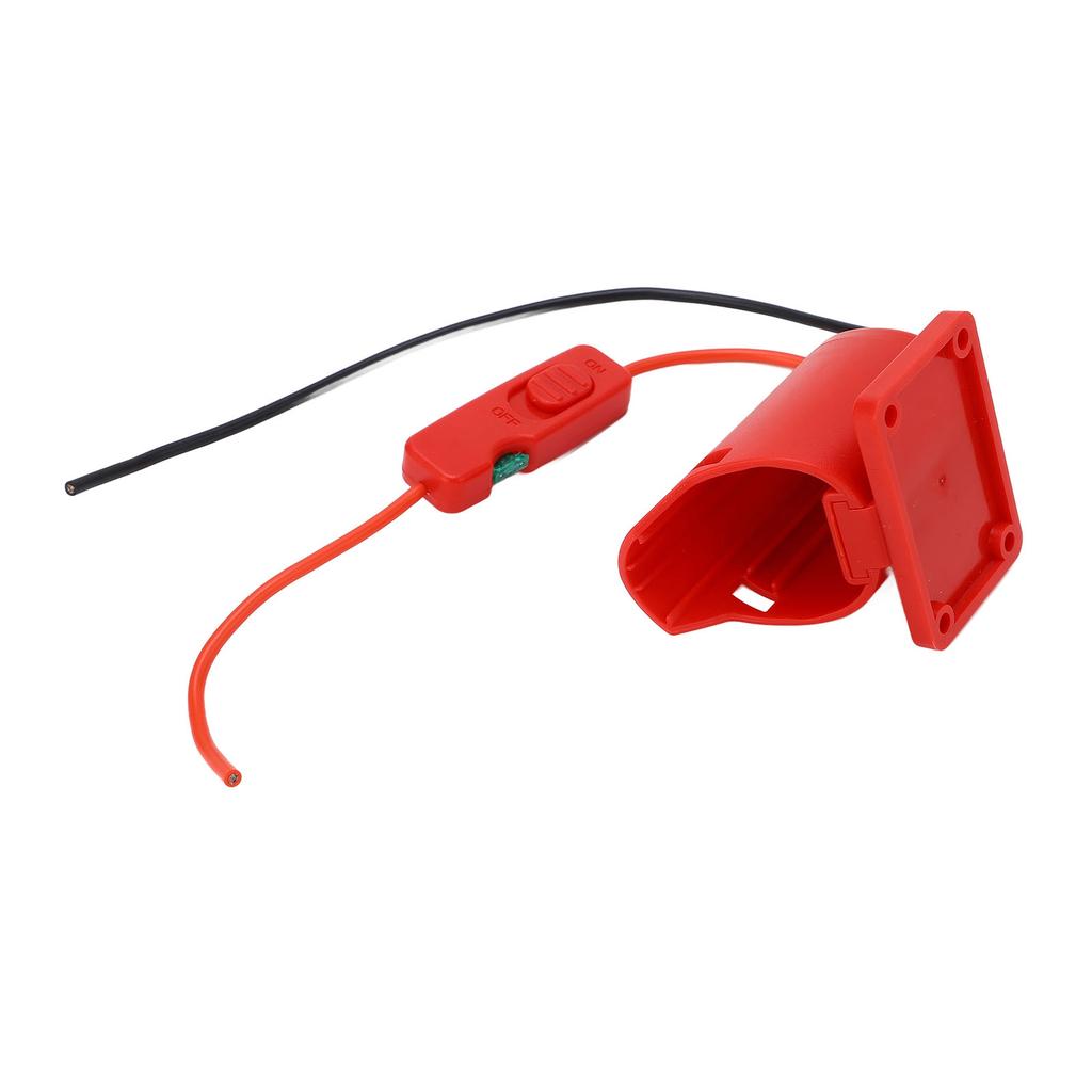 Адаптер для литиевой батареи 12 В, преобразователь батареи электроинструмента с клеммной колодкой с предохранителем 30 А