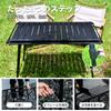 Стол для кемпинга IGT Outdoor Camping Height 15, легкий и компактный, для барбекю, барбекю, кемпинга, тепла, костра, нагрузка 30 кг, с местом для хранения, прочный, черный [собирается]