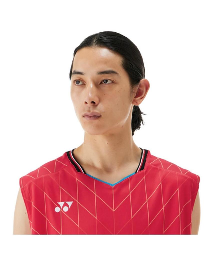 Футболка Game Japan Red [YONEX] Мужская (безрукавный) 364