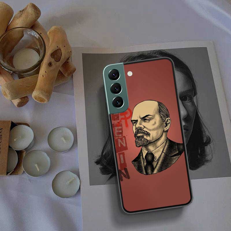 Чехол для телефона с изображением флага Советского Союза от lenin для Samsung A15 A25 A35 A55 Galaxy A70S A50S A30S A30 A40 A71 A51 A41 A31 A21 A11 A01 A20S A1
