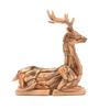 Naturecraft Driftwood Collection Resin Sitting Deer Figurine