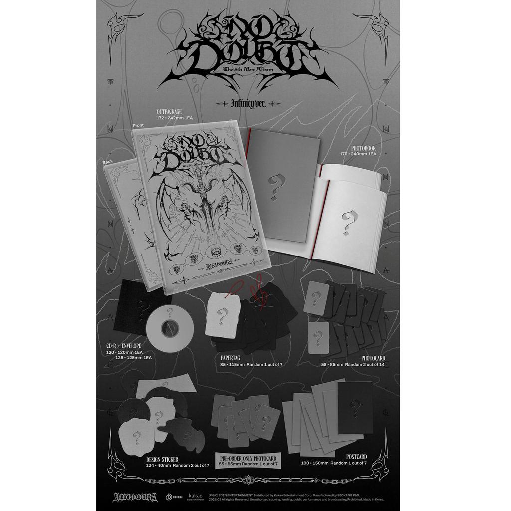 ALL(H)OURS 5-й мини-альбом [NO DOUBT]