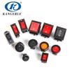 KCD1 Red 3-Position Square Rocker Switch