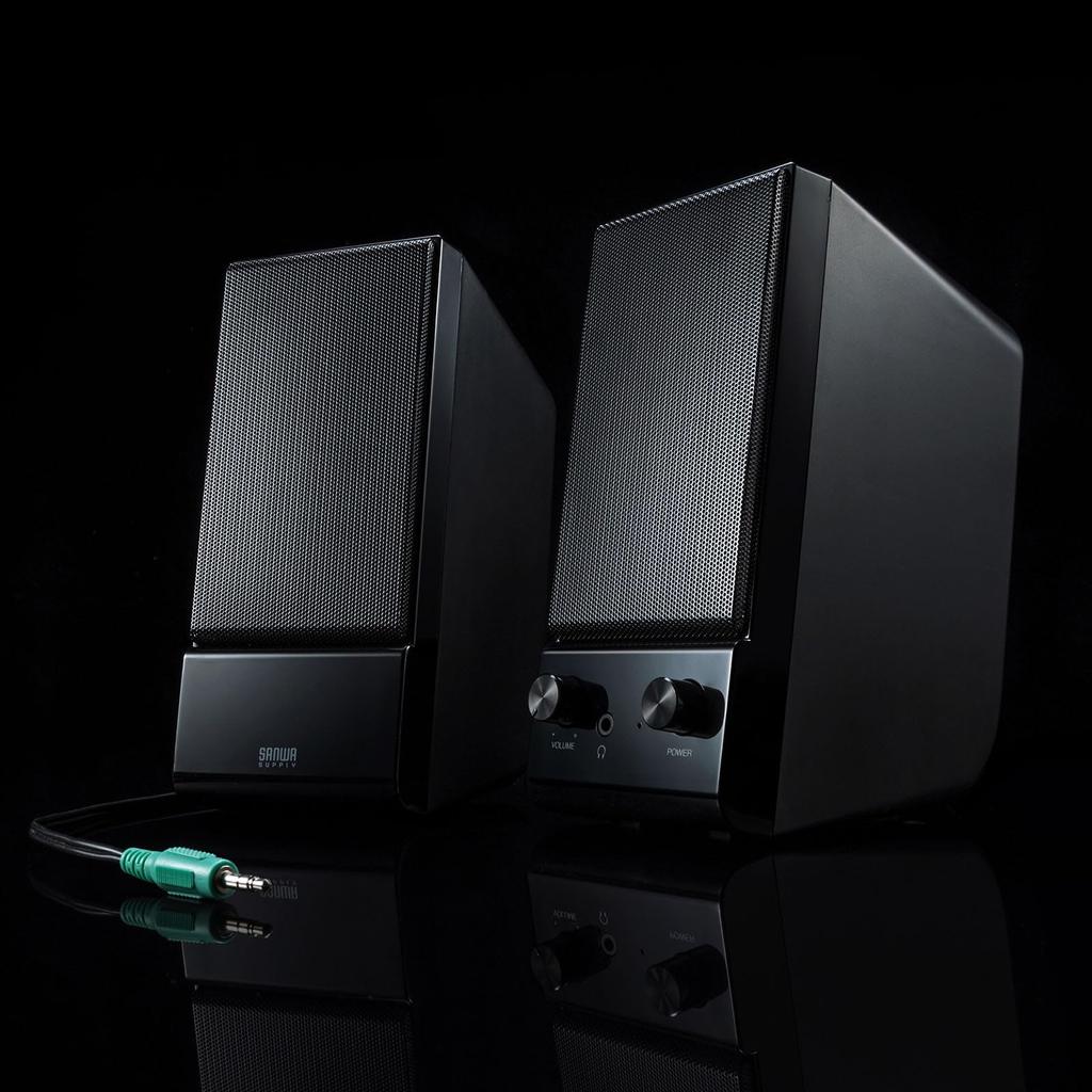 Sanwa Supply Мультимедийный динамик MM-SPL14BKN