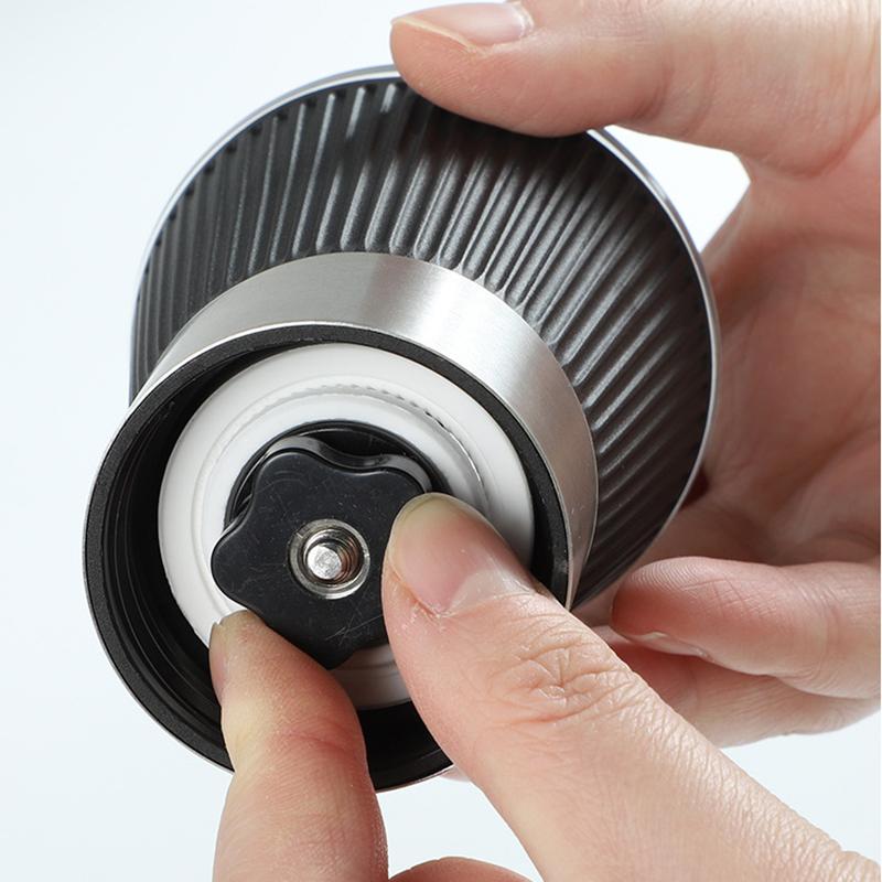 1 шт. ручная кофемолка стеклянная портативная наружная кофемашина керамическая мельница для зерна перца кофейная посуда для кухни